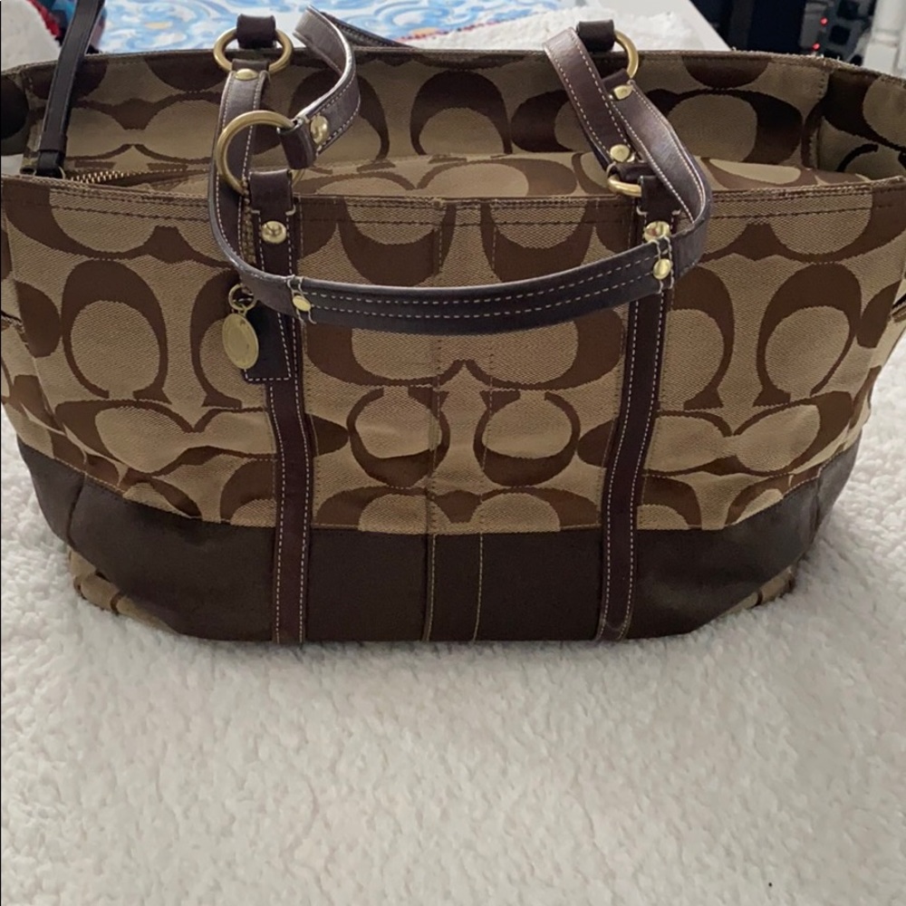 Coach Bag (could be used as a diaper bag)